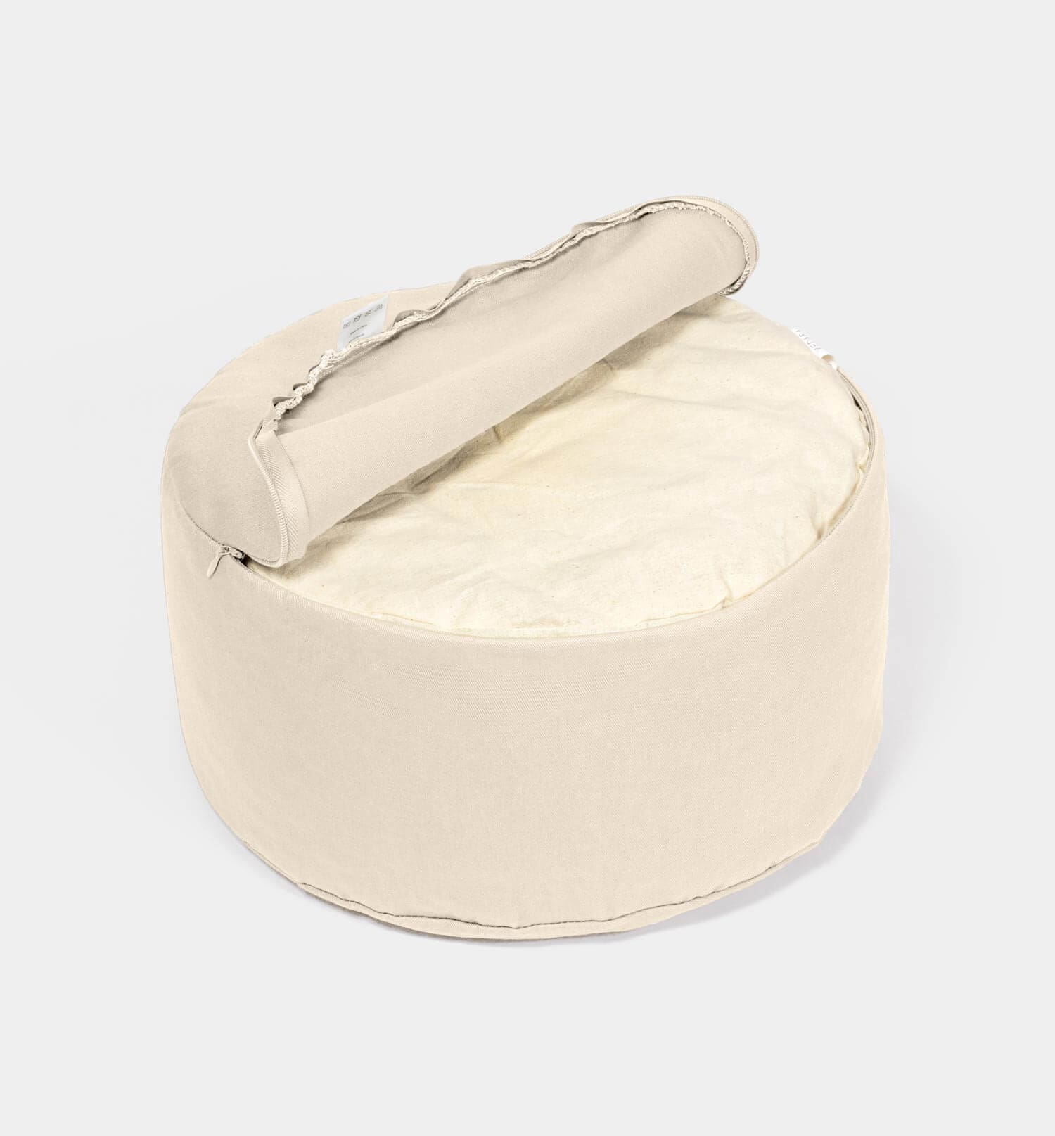 Meditations Kissen Reißverschluss Natur