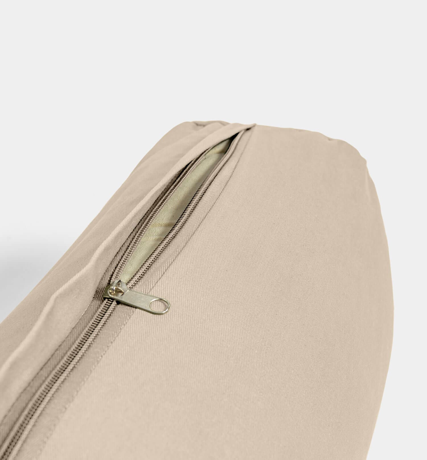 Yoga Bolster Akama Natur Reißverschluss